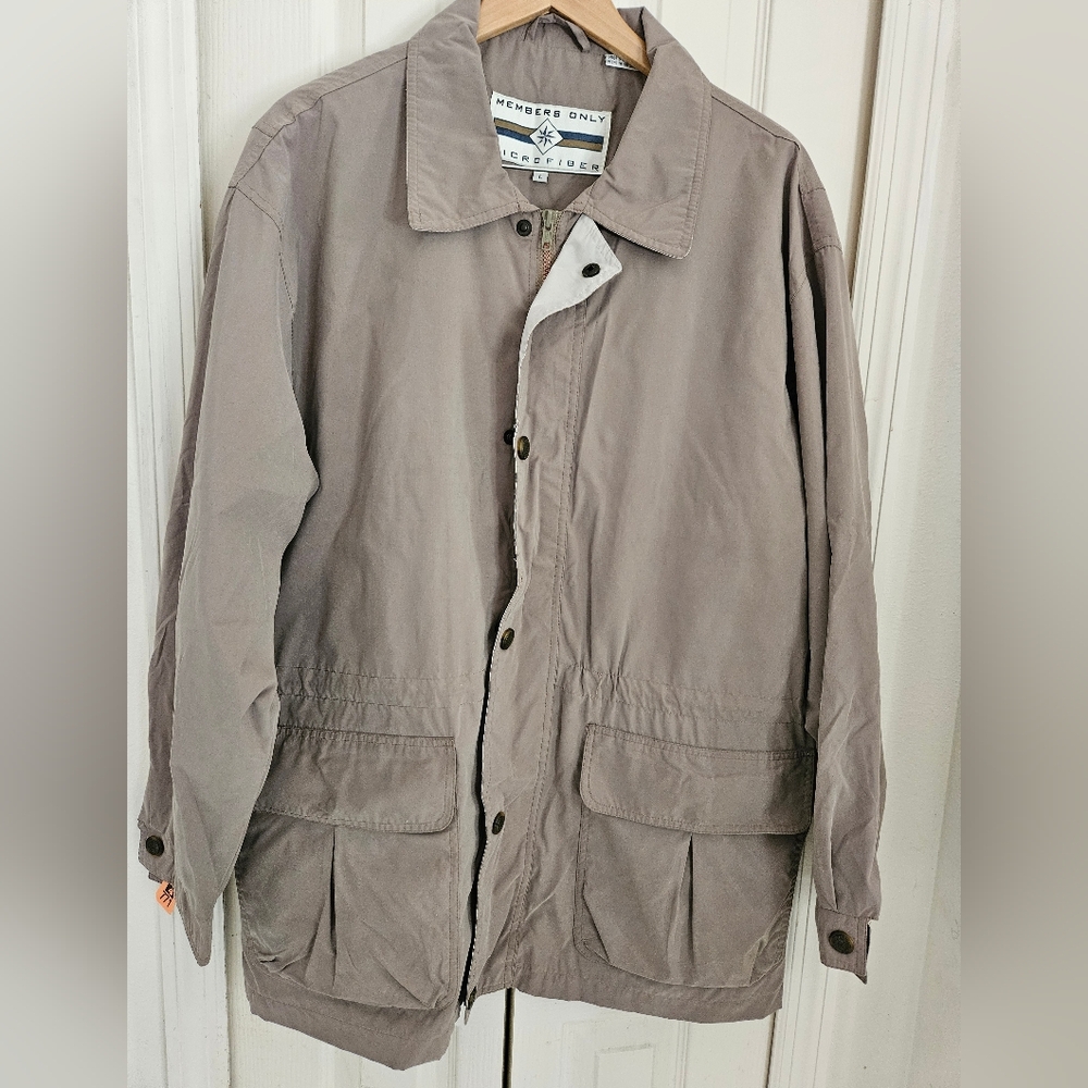 Vintage Members Only Microfiber Jacket